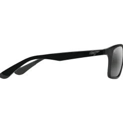 Sale Lunettes de soleil Onshore Noir Brillant Gris Neutre Minéral SuperThin Lunettes Polarisées