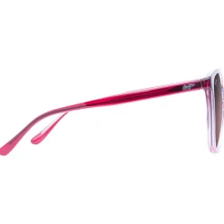 Lunettes Femme|Lunettes Polarisées<Maui Jim Lunettes de soleil Good Fun Framboise Fondu Maui Rose Mineral Superthin