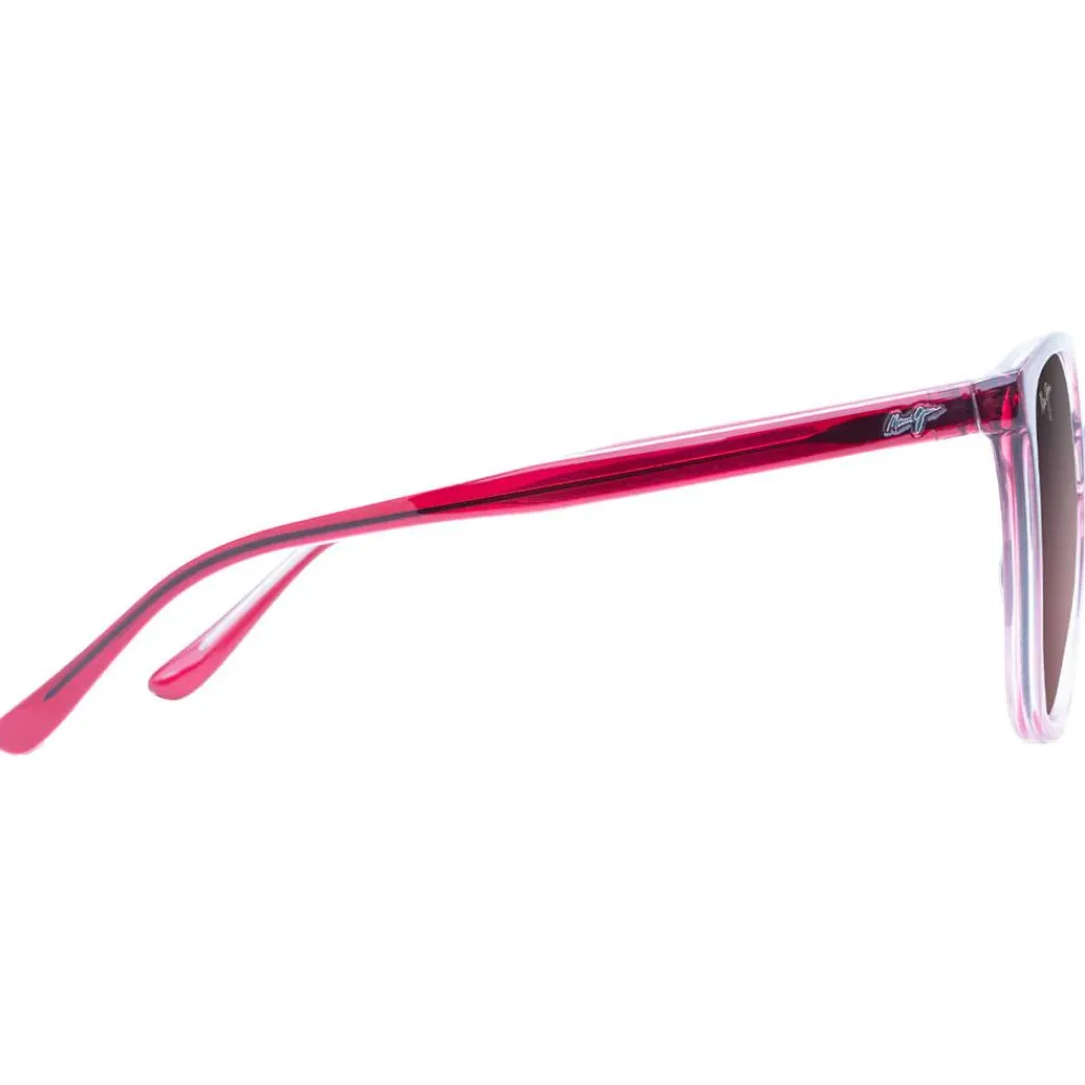 Lunettes Femme|Lunettes Polarisées<Maui Jim Lunettes de soleil Good Fun Framboise Fondu Maui Rose Mineral Superthin