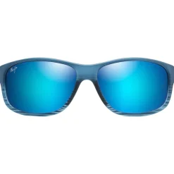 Clearance Lunettes de soleil Kaiwi Channel Bleu Noir Bleu Hawaï Minéral SuperThin Femme Lunettes Polarisées|Lunettes Femme