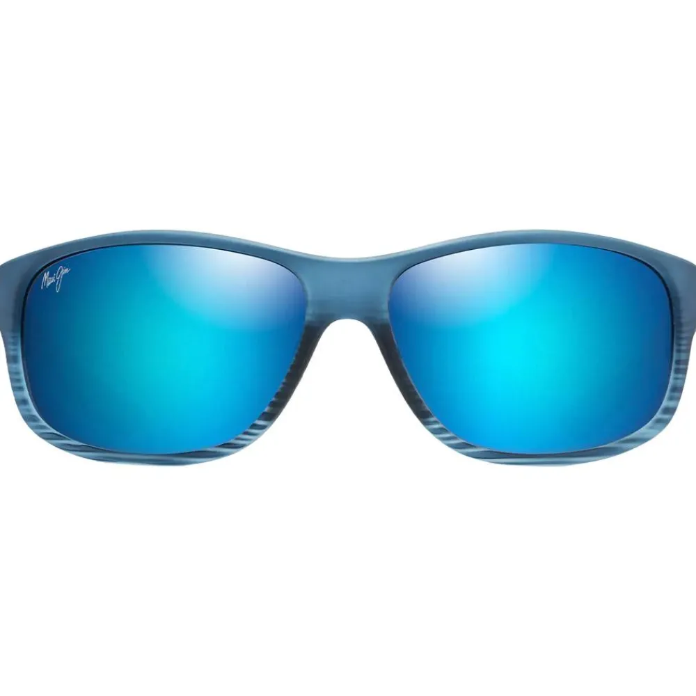 Clearance Lunettes de soleil Kaiwi Channel Bleu Noir Bleu Hawaï Minéral SuperThin Femme Lunettes Polarisées|Lunettes Femme
