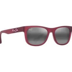 Online Lunettes de soleil Kaulike Matte Transparent Fuchsia Neutral Grey MauiPure Femme Lunettes Femme|Lunettes Polarisées