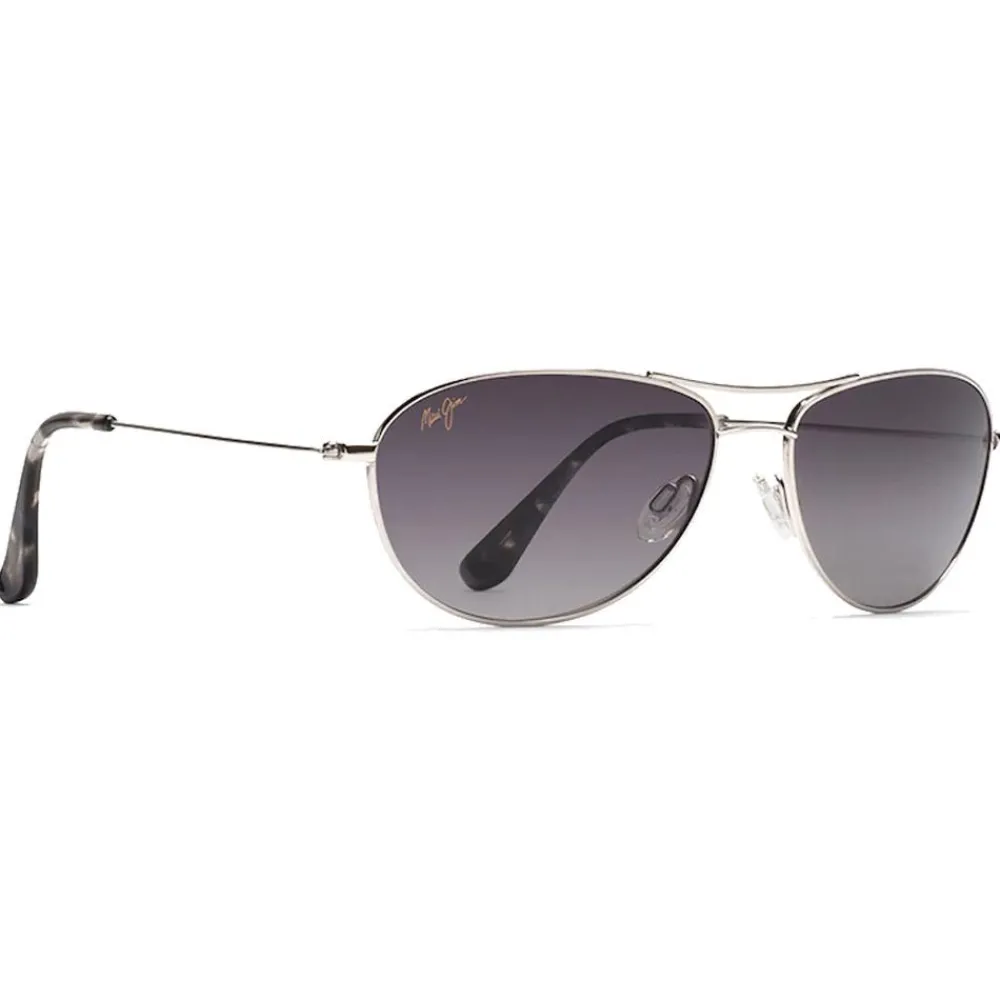 Lunettes de soleil Baby Beach Argent Gris Mauipure Femme Lunettes Femme|Lunettes Polarisées