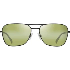 Lunettes Femme|Lunettes Polarisées<Maui Jim Lunettes de soleil Naauao Vernis Noir Mat Maui HT MauiPure