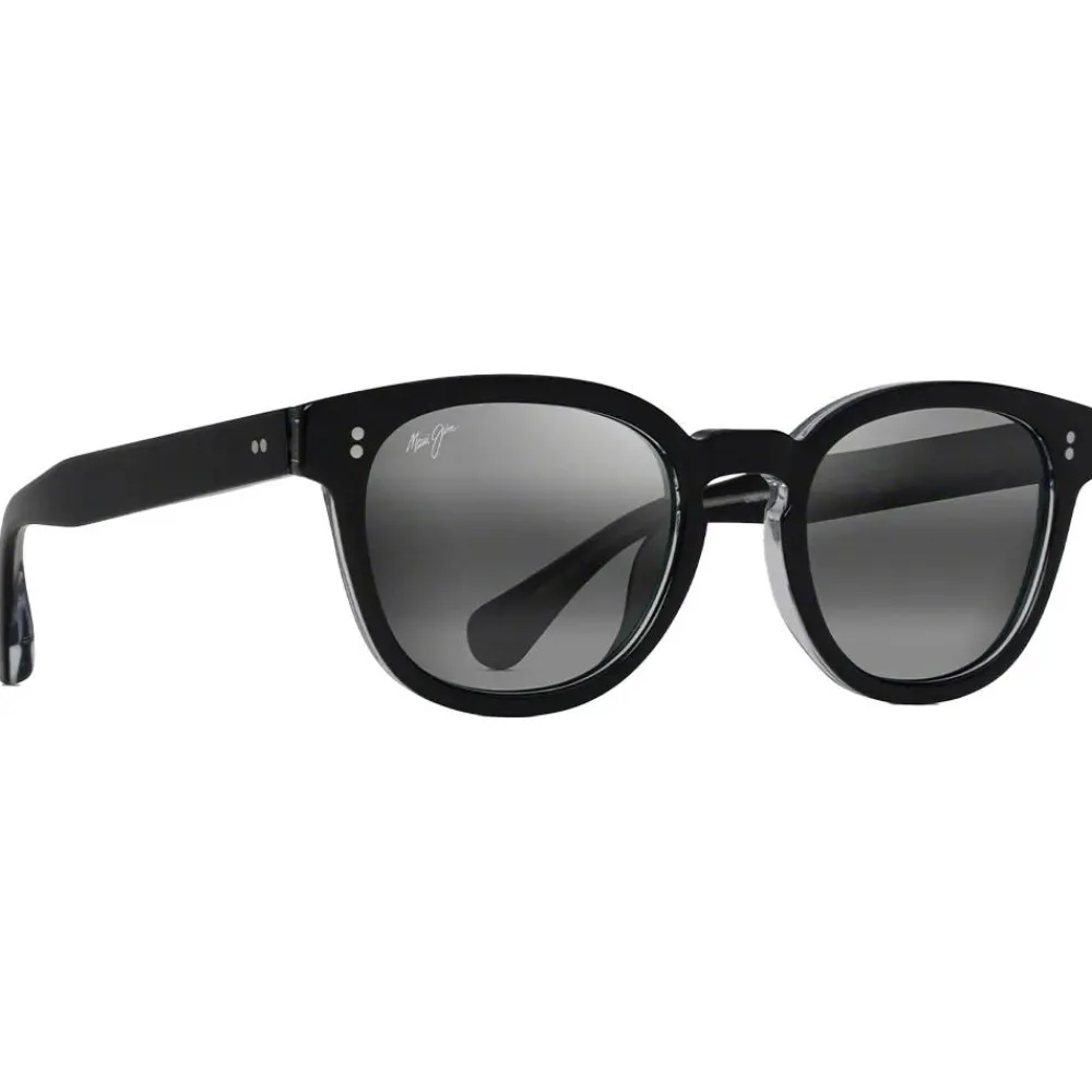Lunettes Polarisées|Lunettes Femme<Maui Jim Lunettes de soleil Cheetah 5 Noir Crystal Gris Neutre MauiBrilliant