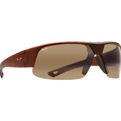 Lunettes Polarisées<Maui Jim Lunettes de soleil Switchbacks Brun Foncé Mat Bronce Hcl Polycarbonate