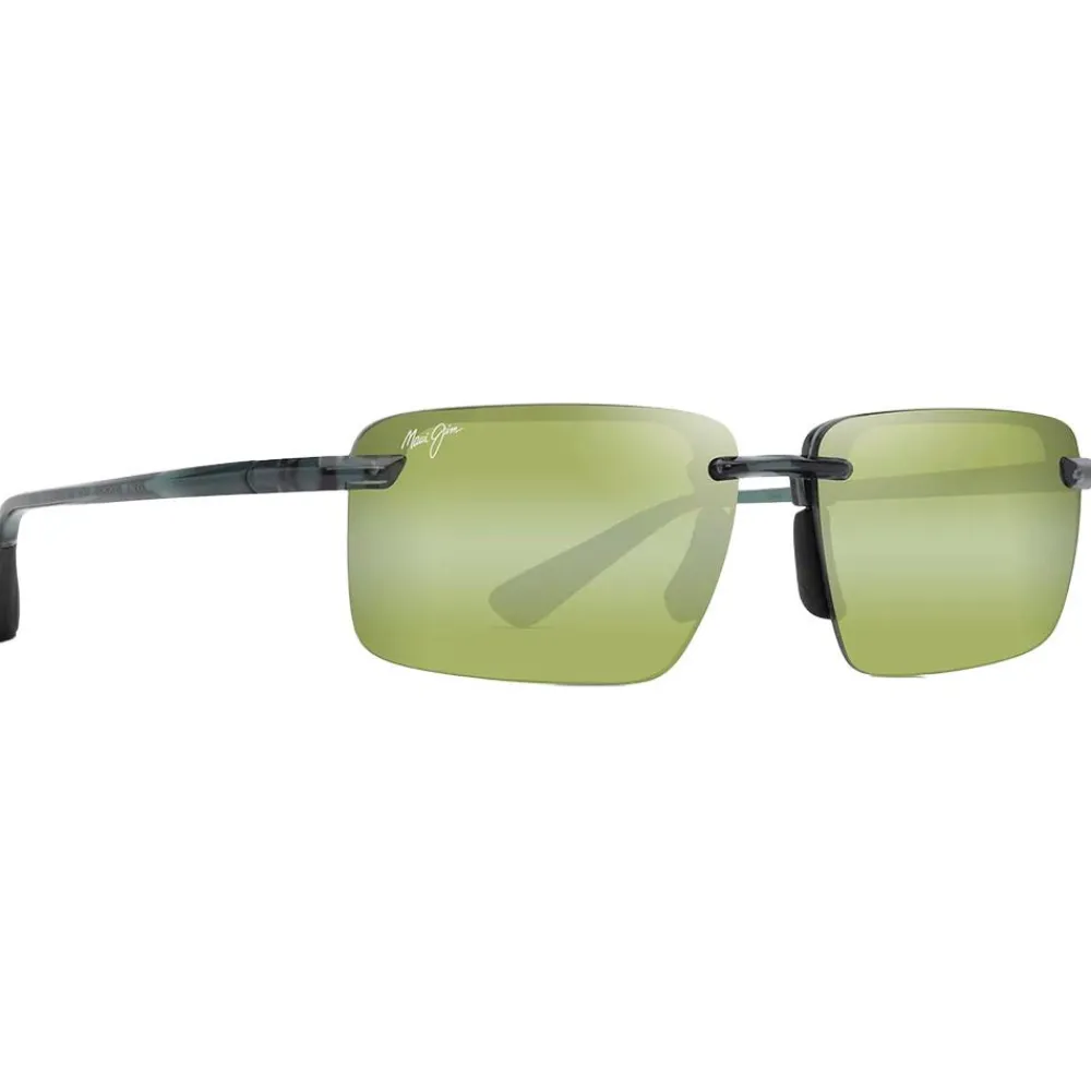 Outlet Lunettes de soleil Laulima Vert Feuillage Transparent Brillant Maui Ht MauiPure Femme Lunettes Femme|Lunettes Polarisées