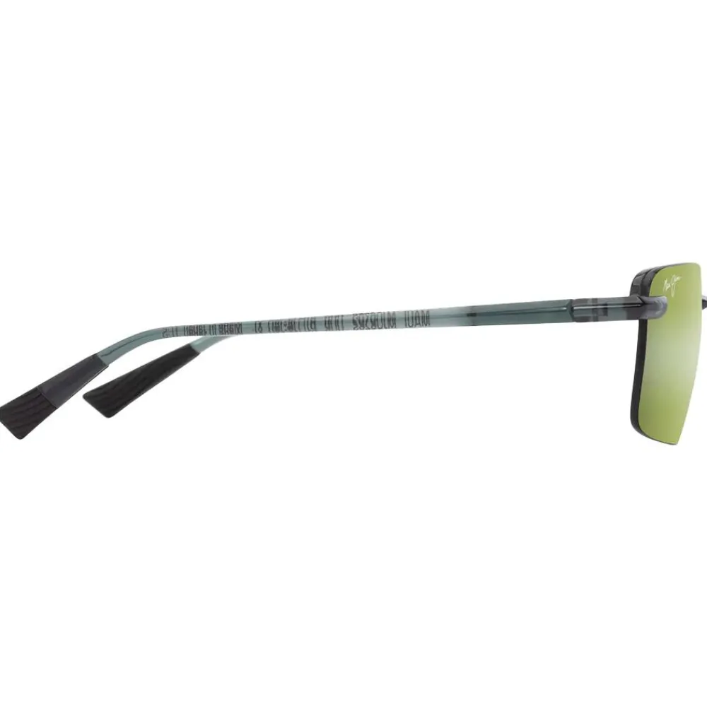 Outlet Lunettes de soleil Laulima Vert Feuillage Transparent Brillant Maui Ht MauiPure Femme Lunettes Femme|Lunettes Polarisées
