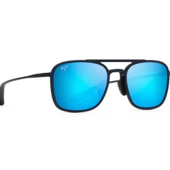 Lunettes Polarisées<Maui Jim Lunettes de soleil Keokea Bleu Mat Bleu Hawaï MauiBrilliant
