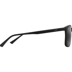 Lunettes Polarisées|Lunettes Femme<Maui Jim Lunettes de soleil Hulili Noir Mat Gris Neutre Minéral SuperThin