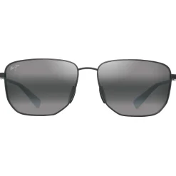 Lunettes Femme|Lunettes Polarisées<Maui Jim Lunettes de soleil Lamalama Asian Fit Noir Mat Gris Neutral Grey MauiPure