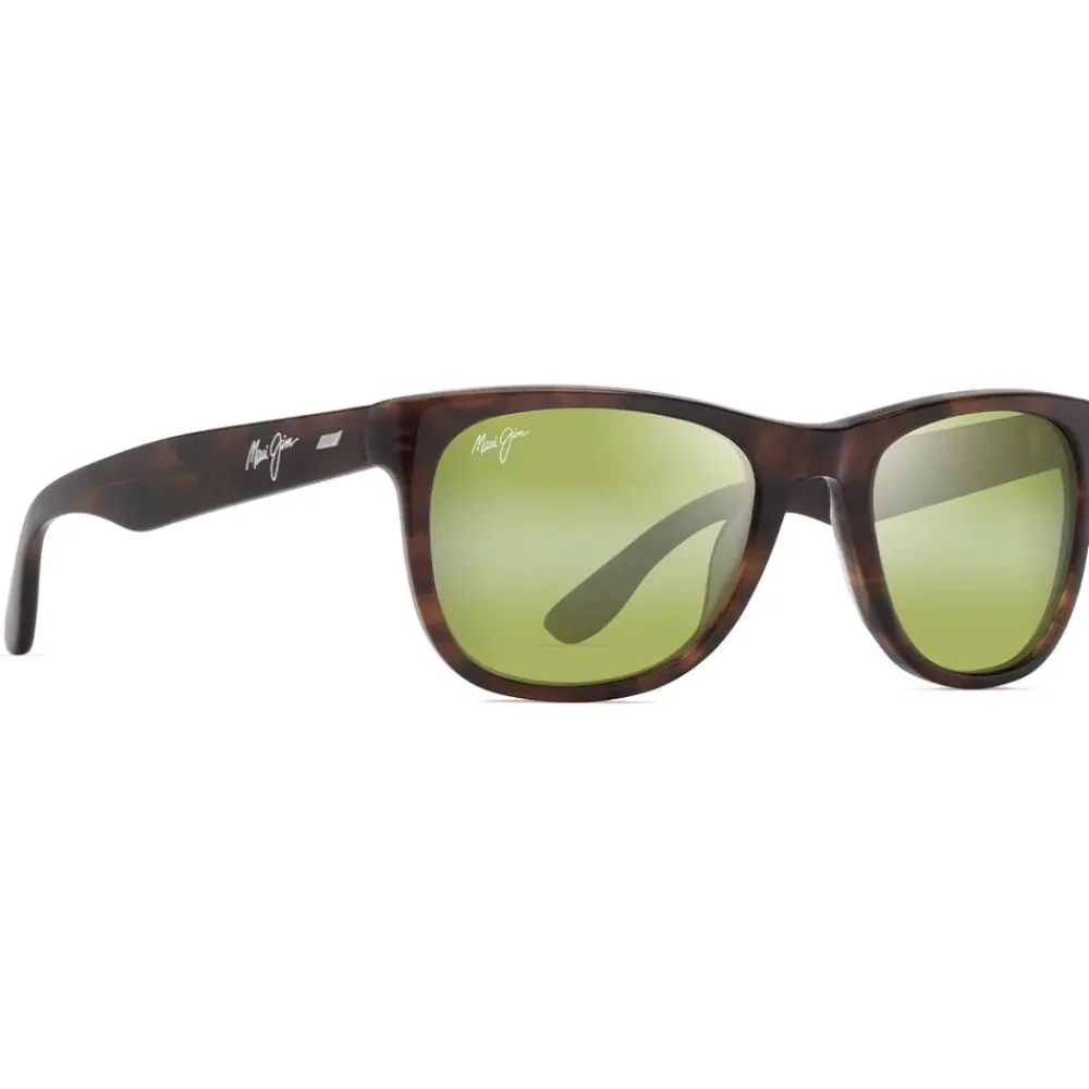 Lunettes de soleil Kikonia Shiny Melange Brown Havana Maui Ht Mineral Superthin Femme Lunettes Femme|Lunettes Polarisées