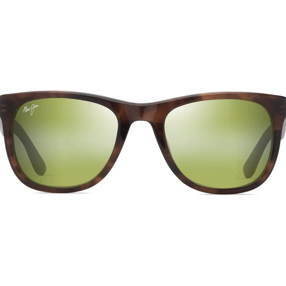 Lunettes de soleil Kikonia Shiny Melange Brown Havana Maui Ht Mineral Superthin Femme Lunettes Femme|Lunettes Polarisées