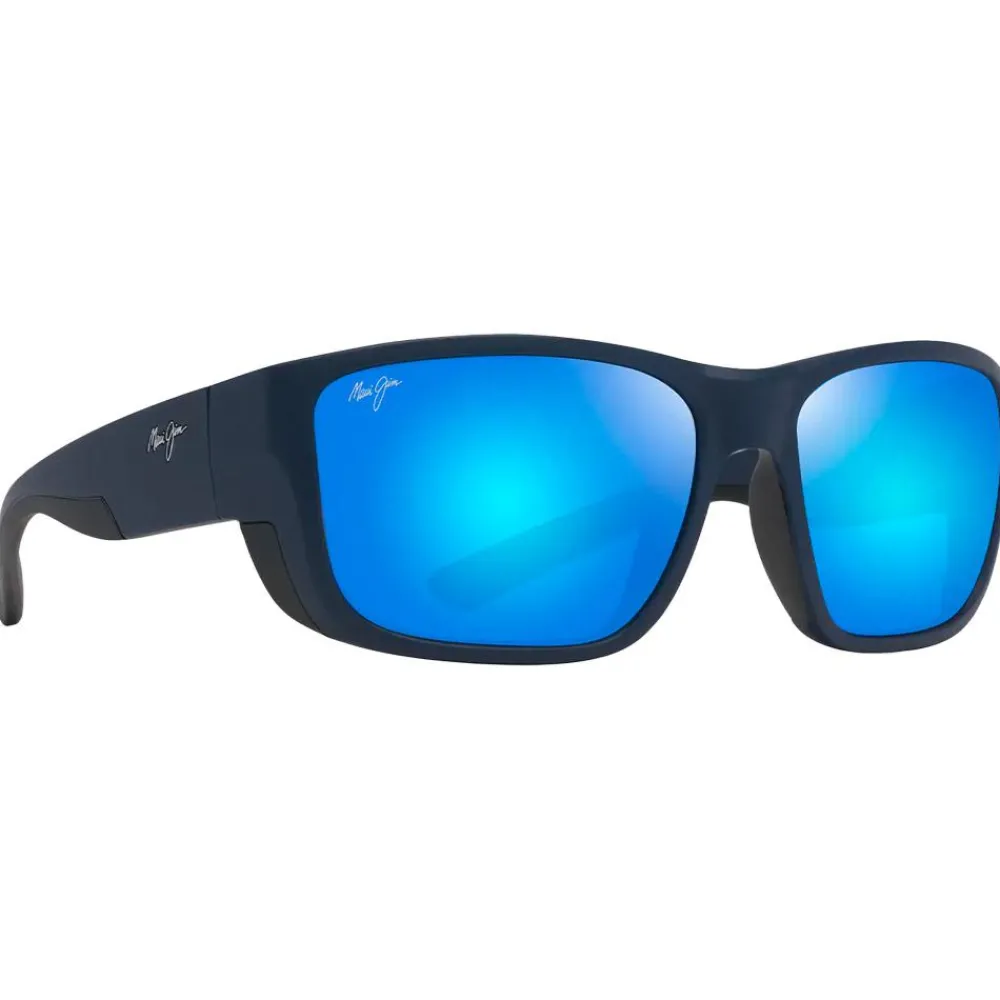 Clearance Lunettes de soleil Amberjack Bleu Marine Foncé Mat Blue Hawaii Mineral Superthin Femme Lunettes Femme|Lunettes Polarisées