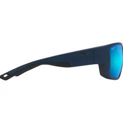 Clearance Lunettes de soleil Amberjack Bleu Marine Foncé Mat Blue Hawaii Mineral Superthin Femme Lunettes Femme|Lunettes Polarisées