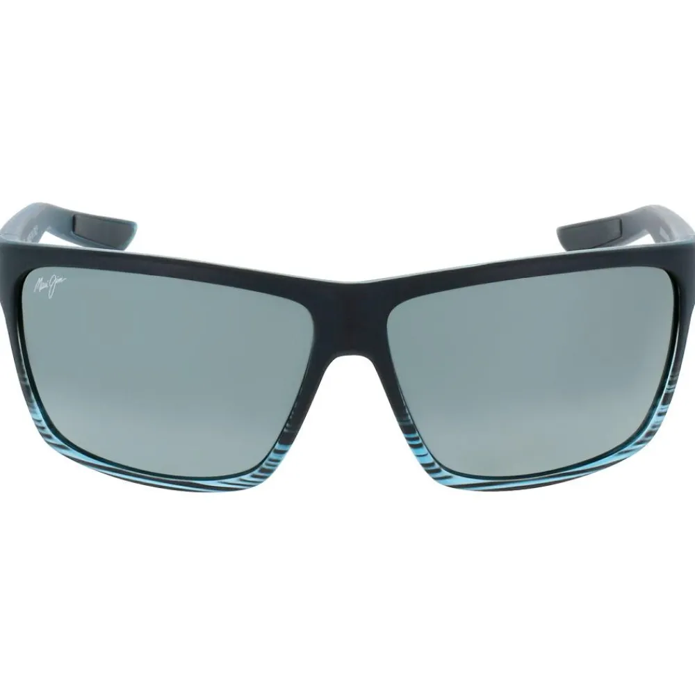 Clearance Lunettes de soleil Alenuihaha Grey Black Stripe Gris Neutre Mineral Superthin Femme Lunettes Femme|Lunettes Polarisées