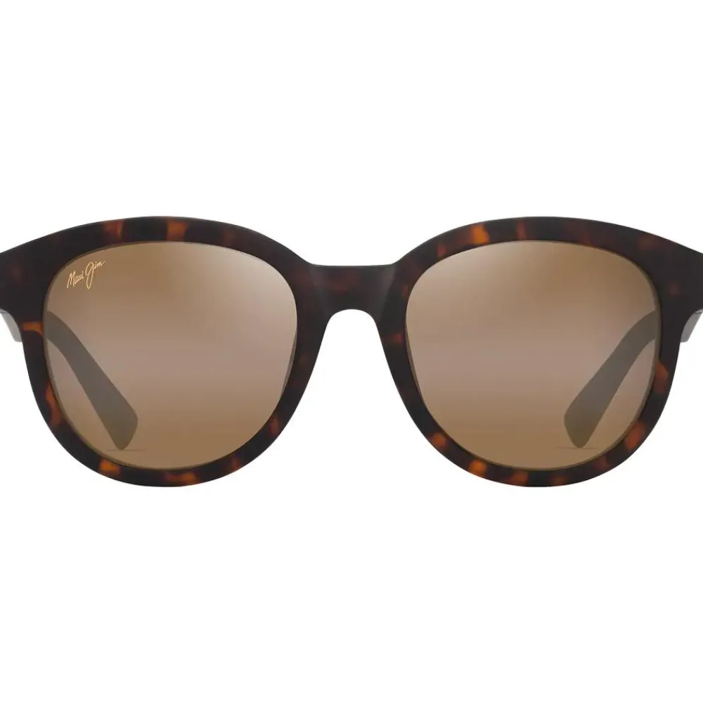 Lunettes Femme|Lunettes Polarisées<Maui Jim Lunettes de soleil Ihupani Asian Fit Havane Foncé Mat Bronze Hcl MauiPure