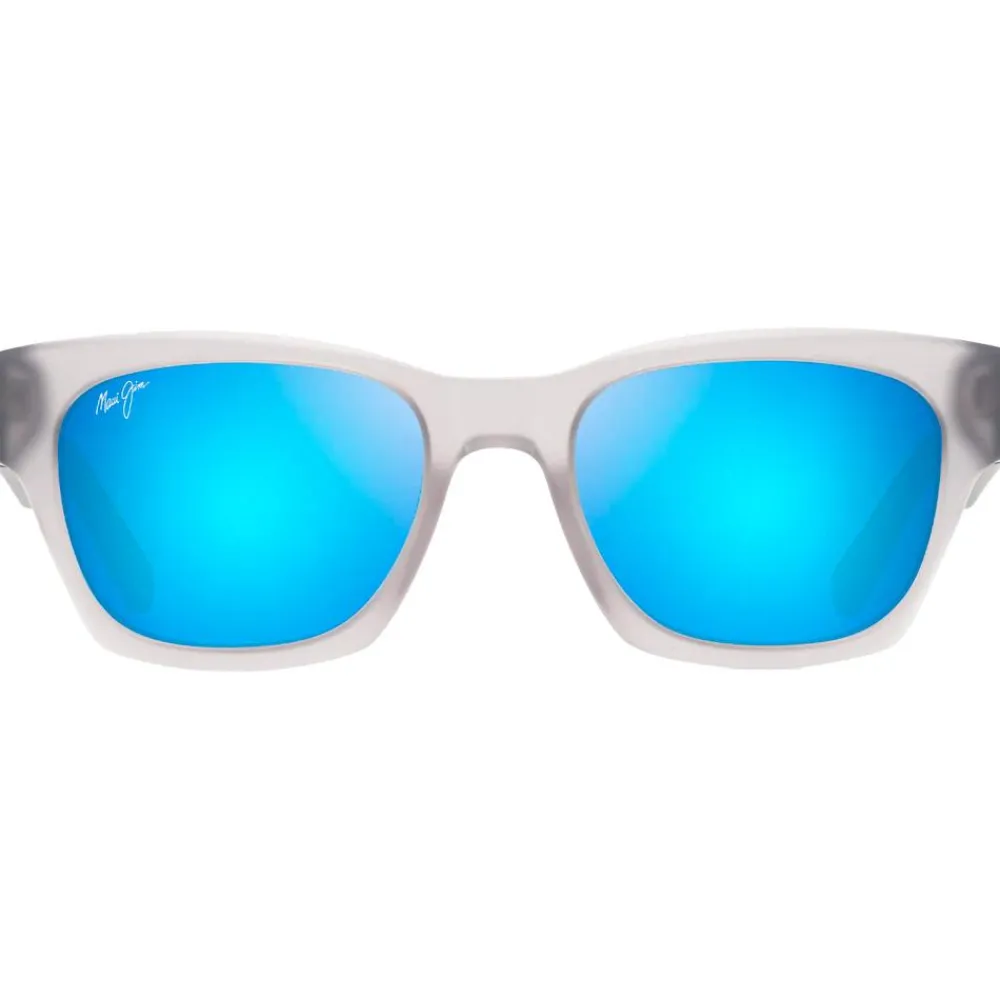 Hot Lunettes de soleil Valley Isle Gris Translucide Blue Hawaii Mineral Superthin Femme Lunettes Femme|Lunettes Polarisées