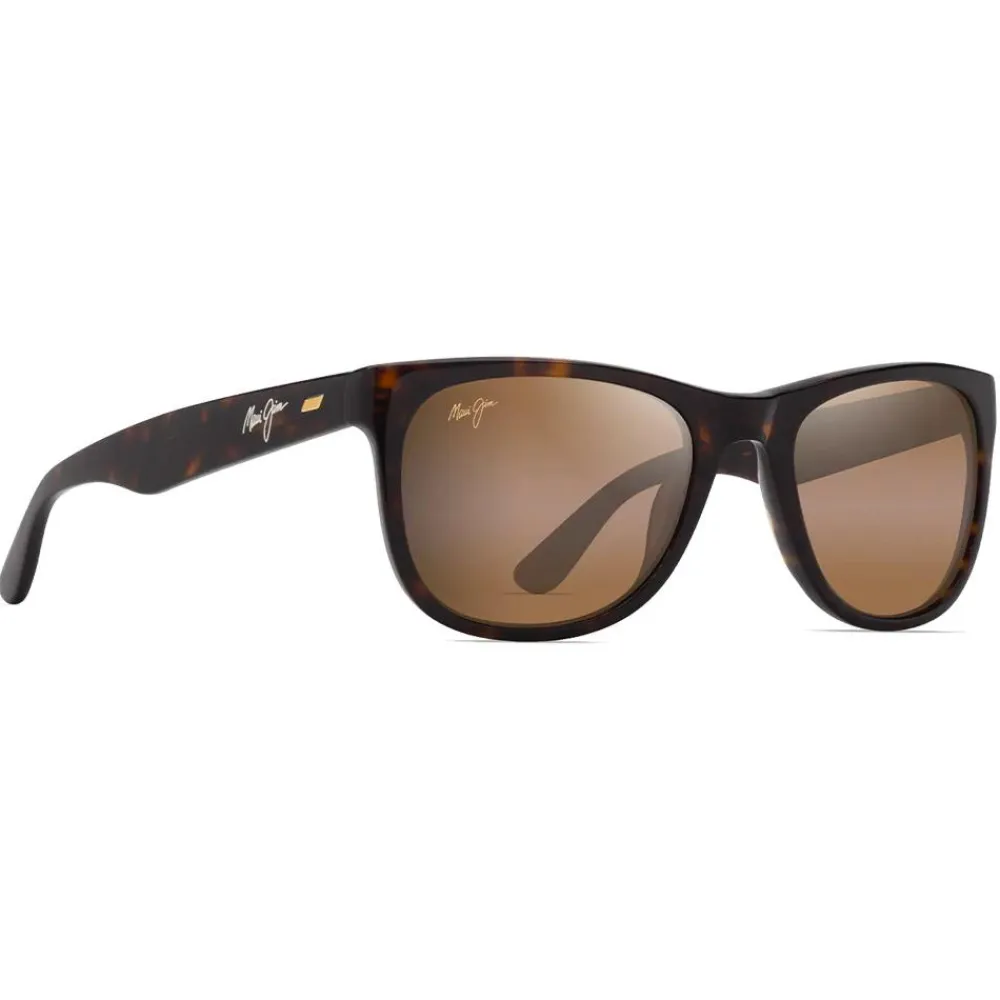 Lunettes Femme|Lunettes Polarisées<Maui Jim Lunettes de soleil Kikonia Shiny Dark Havana Hcl Bronze Mineral Superthin