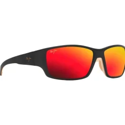 Outlet Lunettes de soleil Local Kine Matte Dark Transparent Brown with Tan and Cream Hawaii Lava Lunettes Polarisées|Lunettes Homme