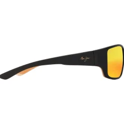 Outlet Lunettes de soleil Local Kine Matte Dark Transparent Brown with Tan and Cream Hawaii Lava Lunettes Polarisées|Lunettes Homme