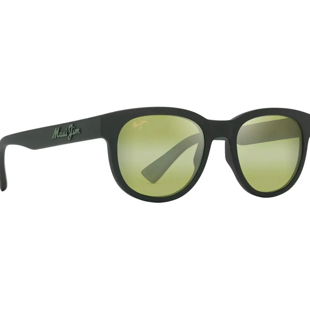 Lunettes Femme|Lunettes Polarisées<Maui Jim Lunettes de soleil Maoli Vert foncé mat Maui HT MauiPure