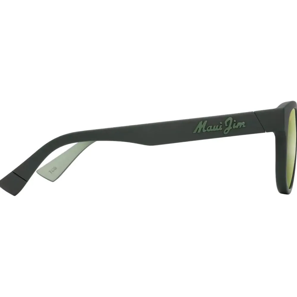 Lunettes Femme|Lunettes Polarisées<Maui Jim Lunettes de soleil Maoli Vert foncé mat Maui HT MauiPure