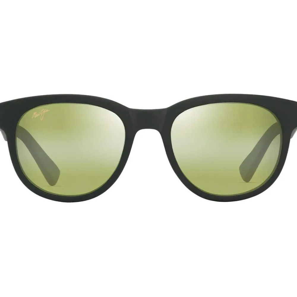 Lunettes Femme|Lunettes Polarisées<Maui Jim Lunettes de soleil Maoli Vert foncé mat Maui HT MauiPure