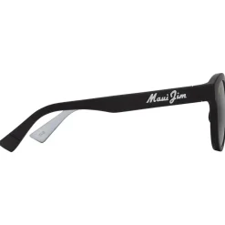 New Lunettes de soleil Ihupani Asian Fit Noir Mat Gris Neutre MauiPure Femme Lunettes Polarisées|Lunettes Femme