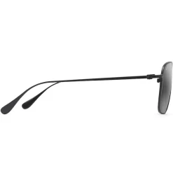 Clearance Lunettes de soleil Beaches Matte black Grey Maui Brilliant Bi-Gradient Grey Lunettes Polarisées