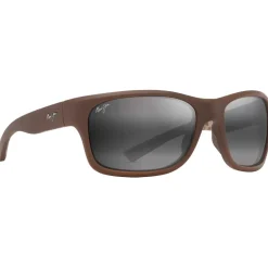 Lunettes Femme|Lunettes Polarisées<Maui Jim Lunettes de soleil Ano Nui Matte Brown Neutral Grey Mineral Superthin