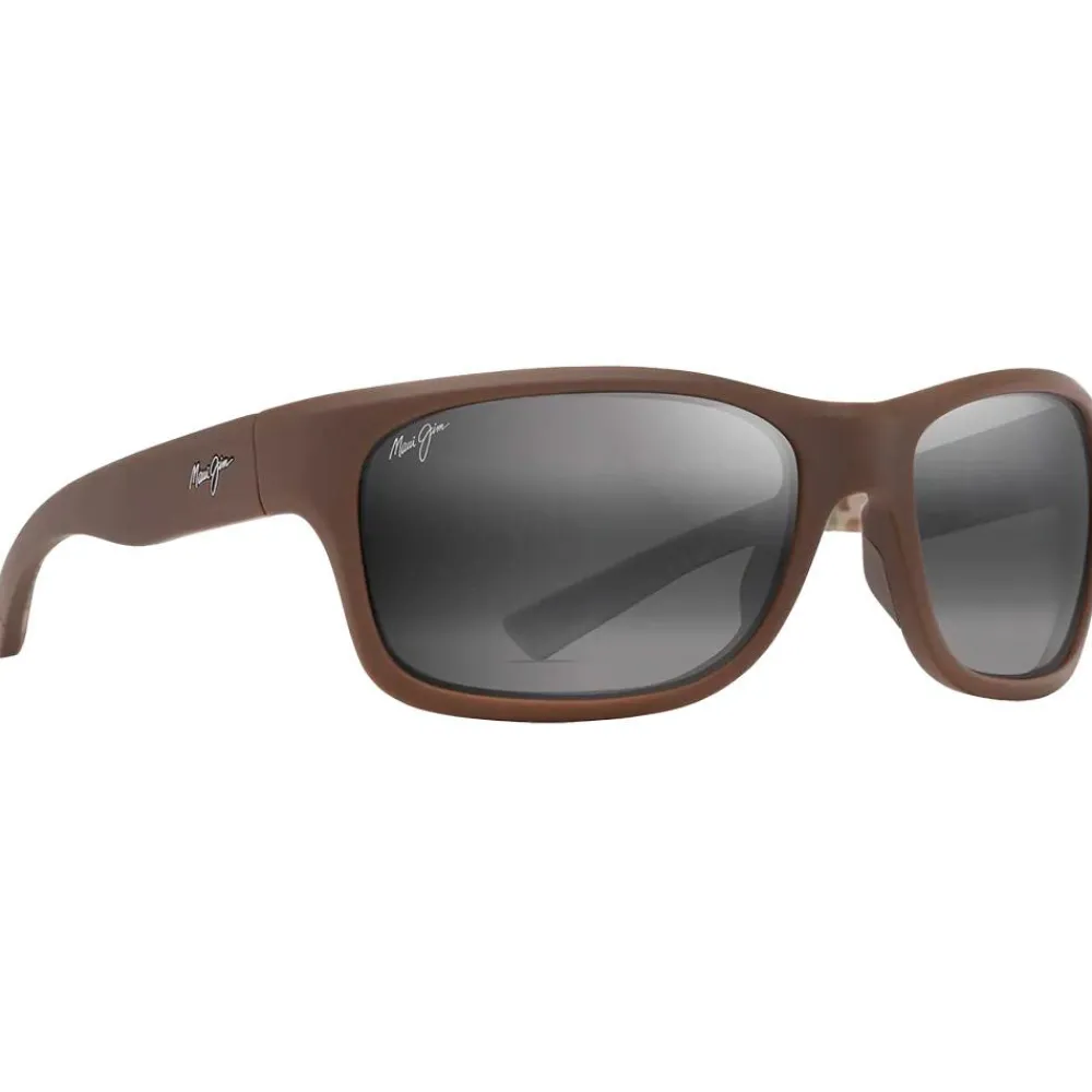Lunettes Femme|Lunettes Polarisées<Maui Jim Lunettes de soleil Ano Nui Matte Brown Neutral Grey Mineral Superthin