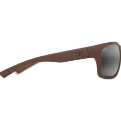 Lunettes Femme|Lunettes Polarisées<Maui Jim Lunettes de soleil Ano Nui Matte Brown Neutral Grey Mineral Superthin