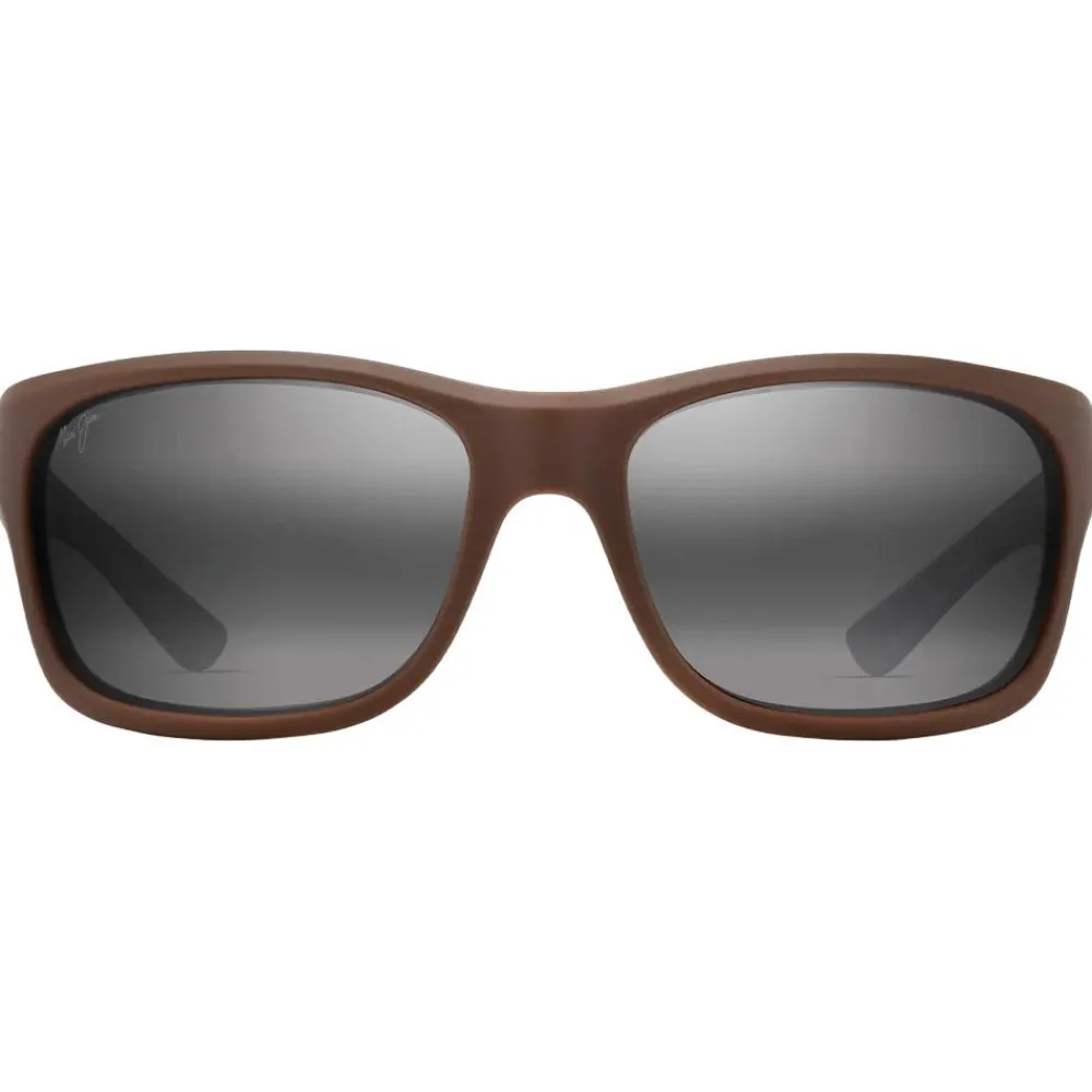 Lunettes Femme|Lunettes Polarisées<Maui Jim Lunettes de soleil Ano Nui Matte Brown Neutral Grey Mineral Superthin