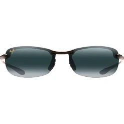 Lunettes Polarisées|Lunettes Femme<Maui Jim Lunettes de soleil Makaha Reader 2,0 Noir Brillant Gris Neutre MauiBrilliant