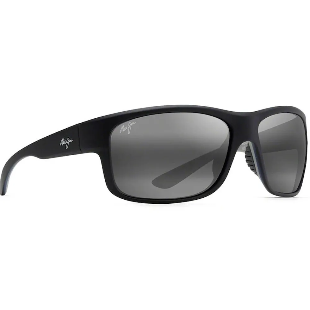 Lunettes Polarisées|Lunettes Femme<Maui Jim Lunettes de soleil Southern Cross Soft Black with Sea Blue and Grey Neutral Grey