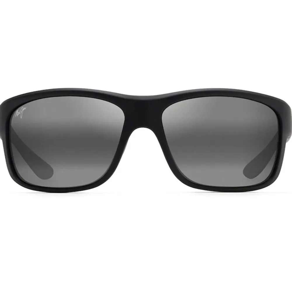 Lunettes Polarisées|Lunettes Femme<Maui Jim Lunettes de soleil Southern Cross Soft Black with Sea Blue and Grey Neutral Grey