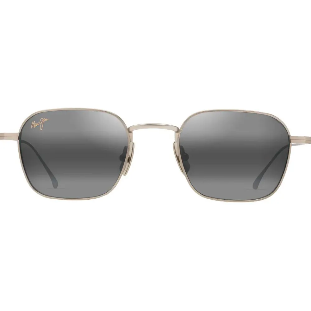 Lunettes Femme|Lunettes Polarisées<Maui Jim Lunettes de soleil Mekala Matte Light Gold Neutral Grey MauiBrilliant