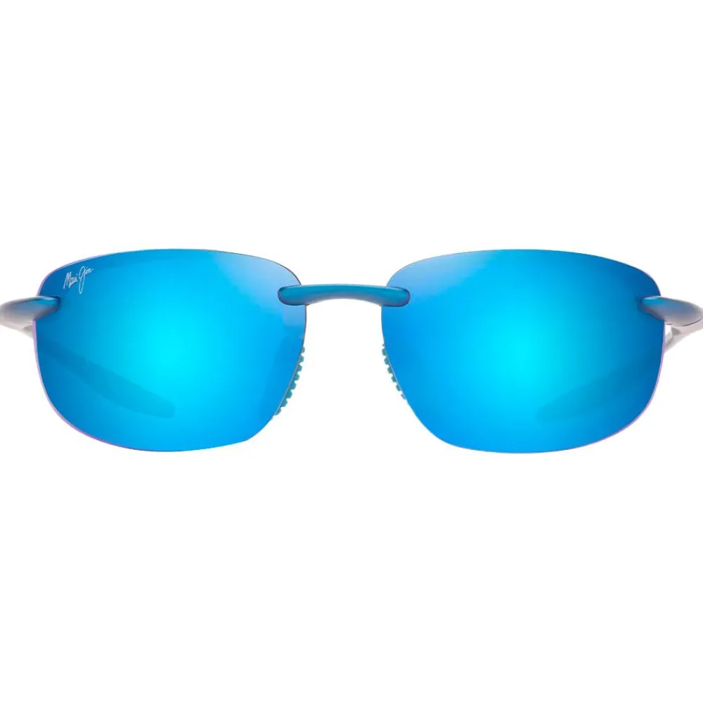 Lunettes Polarisées|Lunettes Femme<Maui Jim Lunettes de soleil Hookipa Ultra Metal Matte Blue Blue Hawaii MauiUltra