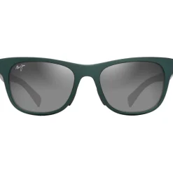 Online Lunettes de soleil Kapeau Metal Matte Green Neutral Grey Mineral Superthin Femme Lunettes Femme|Lunettes Polarisées
