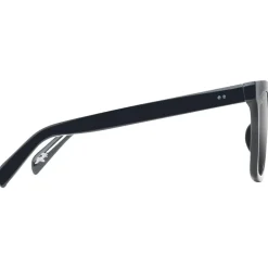 Clearance Lunettes de soleil Rooftops Noir Cristal Dual Mirror Argent Noir Mineral Superthin Femme Lunettes Femme|Lunettes Polarisées