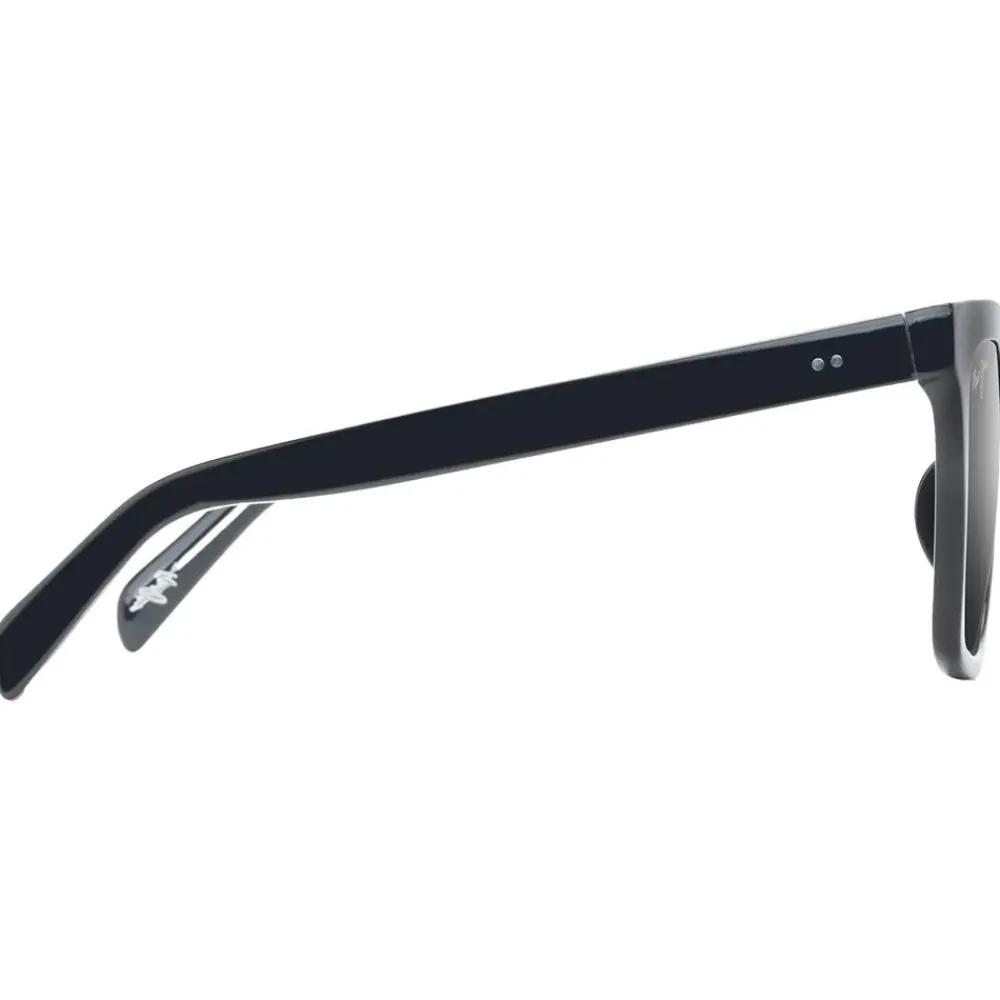 Clearance Lunettes de soleil Rooftops Noir Cristal Dual Mirror Argent Noir Mineral Superthin Femme Lunettes Femme|Lunettes Polarisées