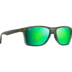 Lunettes Polarisées<Maui Jim Lunettes de soleil Onshore Olive Dégradé MauiGreen Minéral SuperThin