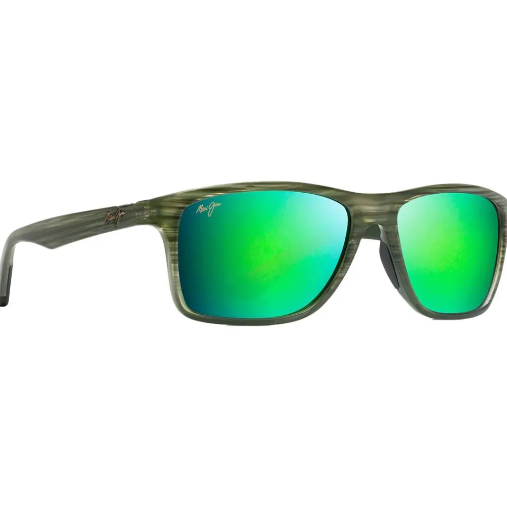 Lunettes Polarisées<Maui Jim Lunettes de soleil Onshore Olive Dégradé MauiGreen Minéral SuperThin