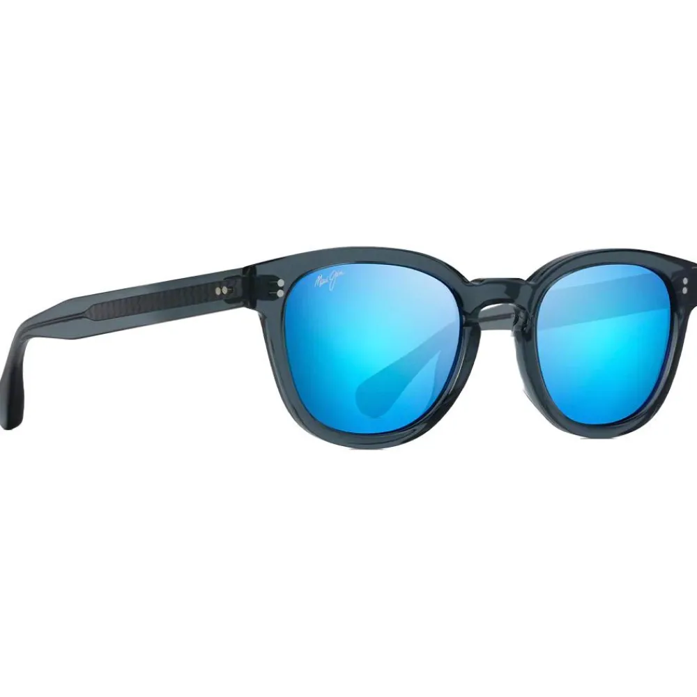 Clearance Lunettes de soleil Cheetah 5 Gris Translucide Bleu Hawaï MauiBrilliant Femme Lunettes Polarisées|Lunettes Femme
