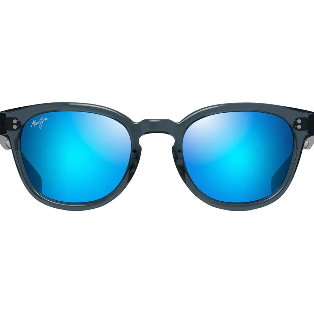 Clearance Lunettes de soleil Cheetah 5 Gris Translucide Bleu Hawaï MauiBrilliant Femme Lunettes Polarisées|Lunettes Femme
