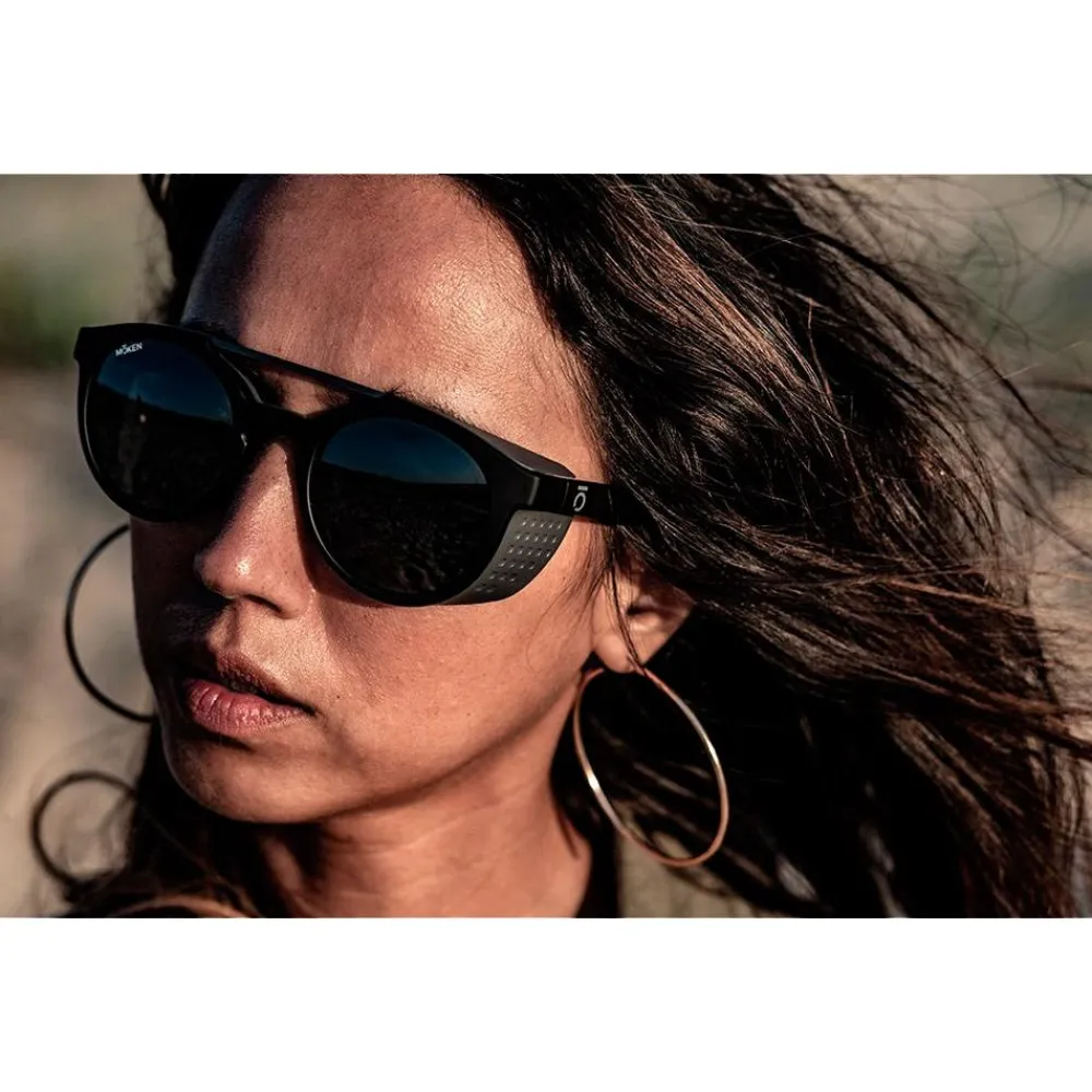 Discount Lunettes de soleil Hawkins Glacier Black Grey Cat.4 Femme Lunettes Femme|Lunettes Homme