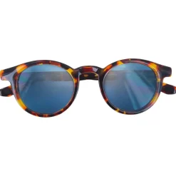 Lunettes Polarisées|Lunettes Femme<Moken Vision Lunettes de soleil Andy Tortoise Blue Cat.2 Gradient Polarized