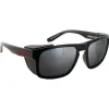 Clearance Lunettes de soleil Santo Black Black Grey Cat.3 Polarized Lunettes Polarisées