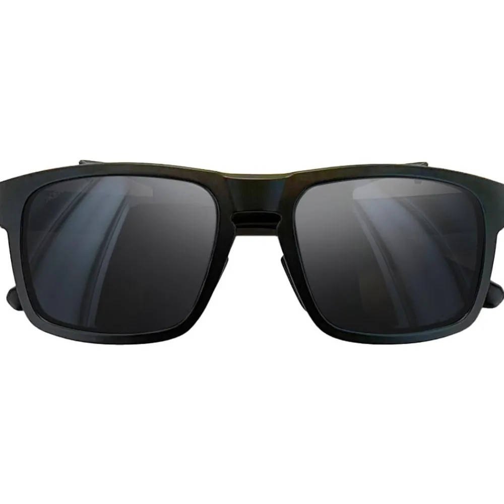 Clearance Lunettes de soleil Santo Black Black Grey Cat.3 Polarized Lunettes Polarisées